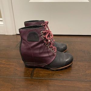 Sorel Winter Wedge Booties